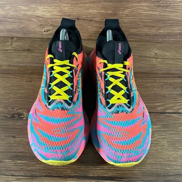 Asics Gel Nimbus 25 ‘Color Injection’ Neon Running Shoes Women’s Size 9 Sneakers