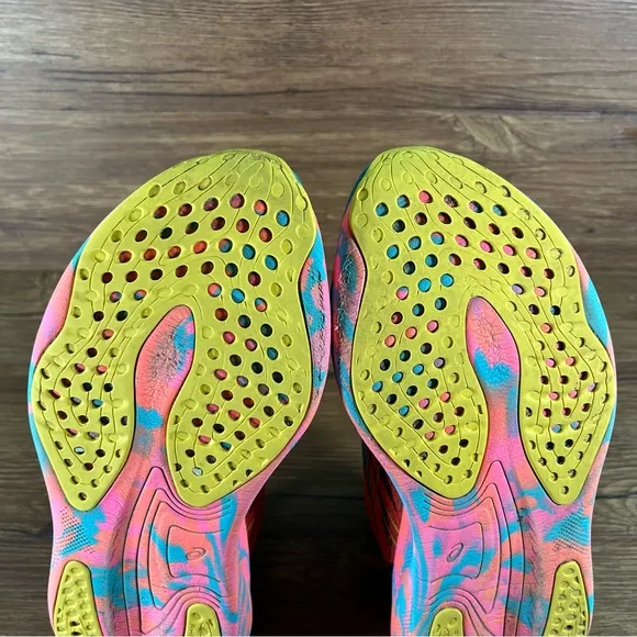 Asics Gel Nimbus 25 ‘Color Injection’ Neon Running Shoes Women’s Size 9 Sneakers