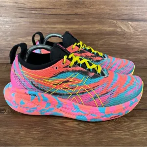 Asics Gel Nimbus 25 ‘Color Injection’ Neon Running Shoes Women’s Size 9 Sneakers