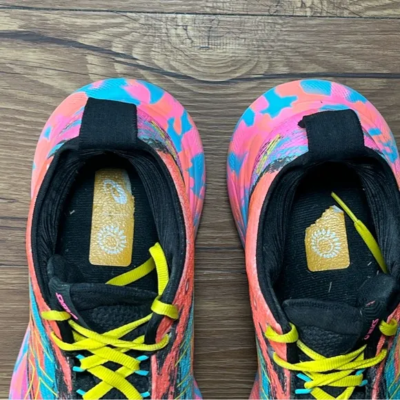 Asics Gel Nimbus 25 ‘Color Injection’ Neon Running Shoes Women’s Size 9 Sneakers