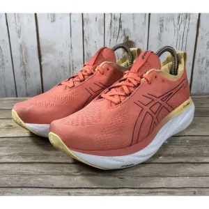 ASICS Gel-Nimbus 25 Shoes Womens Size 9 Athletic Running Jogging Training Pink