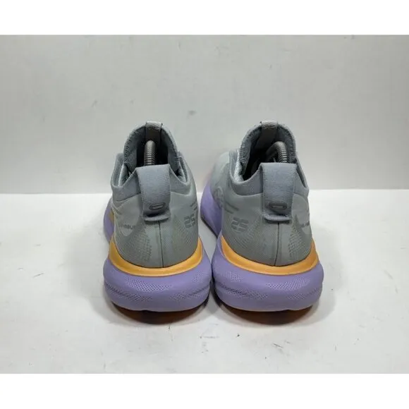Asics Gel-Nimbus 25 Womens Size 8.5 Gray Purple Athletic Running Shoes Sneakers