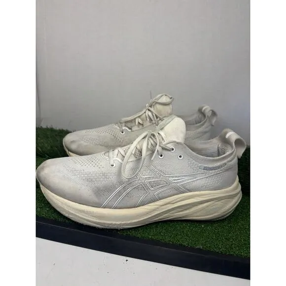ASICS GEL-Nimbus 26 Men's Size 11 Concrete Running Shoes EXCELLENT CONDITION
