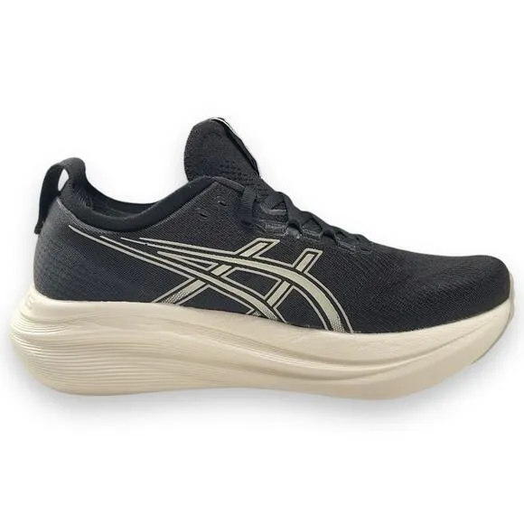 ASICS Gel Nimbus 27 Womens 9.5 Running Shoes Black Curex Insoles EUC!