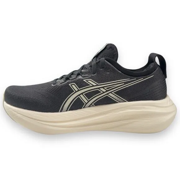 ASICS Gel Nimbus 27 Womens 9.5 Running Shoes Black Curex Insoles EUC!