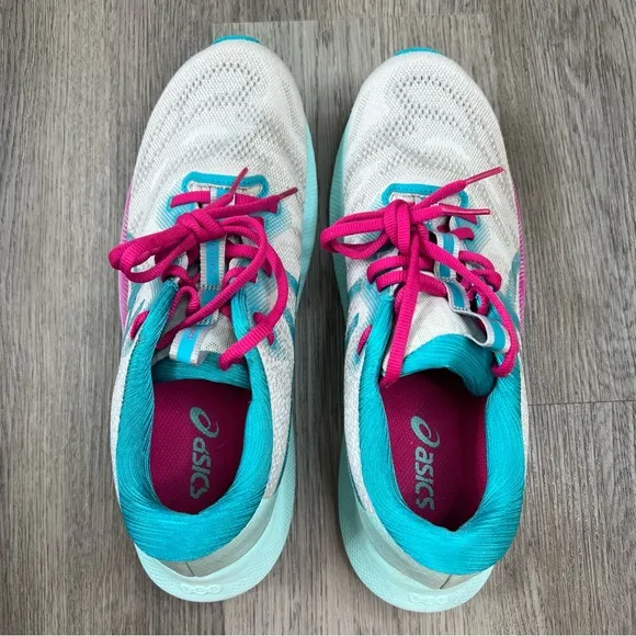 ASICS GEL NIMBUS LITE 2 POLAR SHADE LAGOON 1012B213 WOMENS RUNNING SHOES SZ 10.5