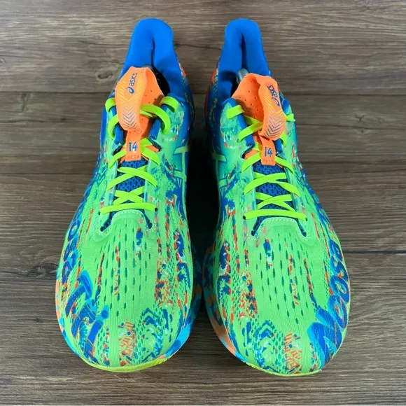 Asics Gel Noosa Tri 14 Neon Running Shoes Men’s Size 11 Athletic Sneakers