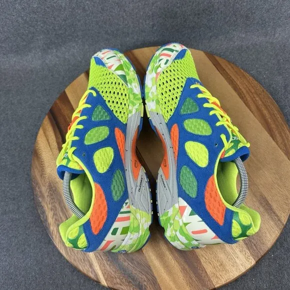 Asics Gel-Noosa Tri 7 Men’s Sz 11.5 Multicolor Glow In Dark T214N Running Shoes