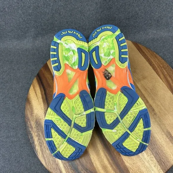Asics Gel-Noosa Tri 7 Men’s Sz 11.5 Multicolor Glow In Dark T214N Running Shoes