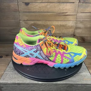 Asics Gel-Noosa Tri 9 Women's Size 9.5 Bright Multicolor Lace Up Triathlon Shoes