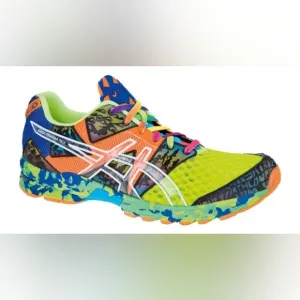 ASICS Gel-Nossa IGS TRI 8 Mens Neon Colorful shoes size 10.5