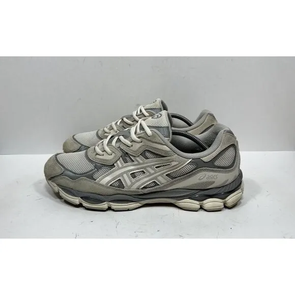 ASICS Gel-NYC Cream Oyster Grey Men’s Size 12 Shoes Sneakers 1201a769