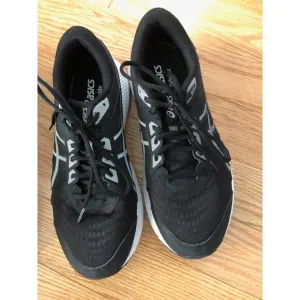 Asics Gel Ortholite Size 12 Black Men's Shoes AmpliFoam Pre-Owned Exc. Condition