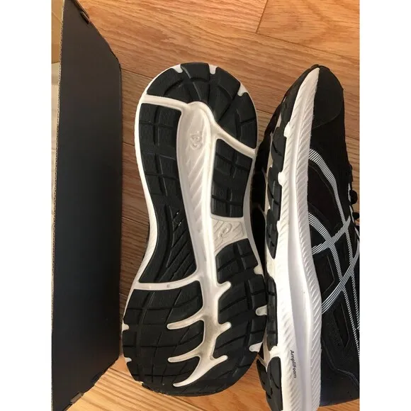 Asics Gel Ortholite Size 12 Black Men's Shoes AmpliFoam Pre-Owned Exc. Condition