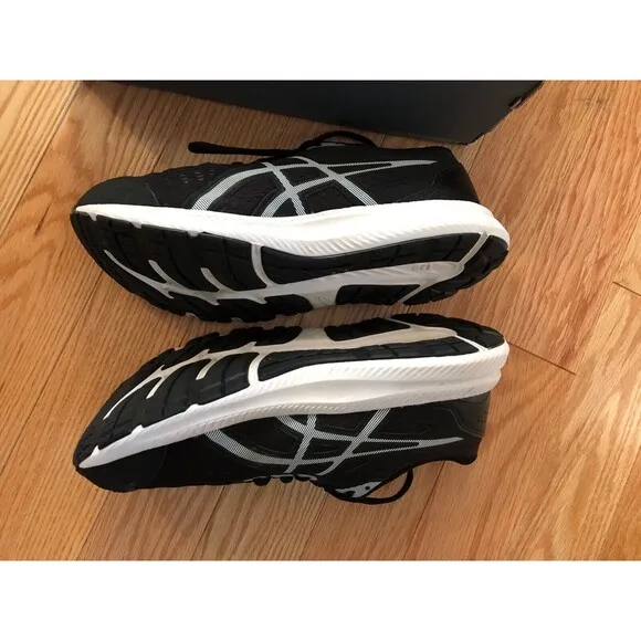 Asics Gel Ortholite Size 12 Black Men's Shoes AmpliFoam Pre-Owned Exc. Condition