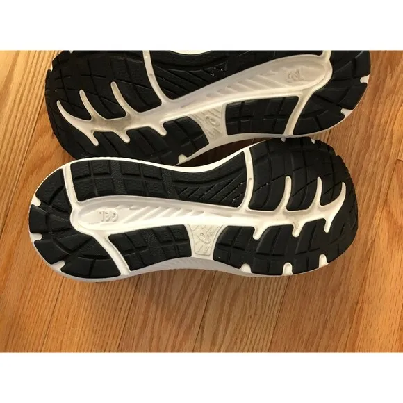 Asics Gel Ortholite Size 12 Black Men's Shoes AmpliFoam Pre-Owned Exc. Condition