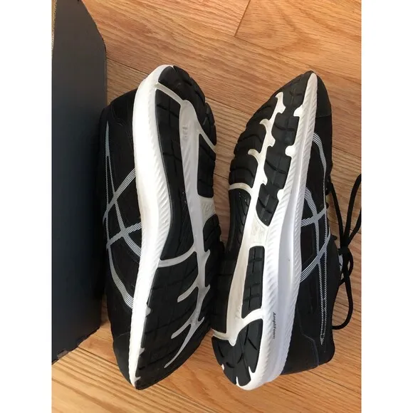 Asics Gel Ortholite Size 12 Black Men's Shoes AmpliFoam Pre-Owned Exc. Condition