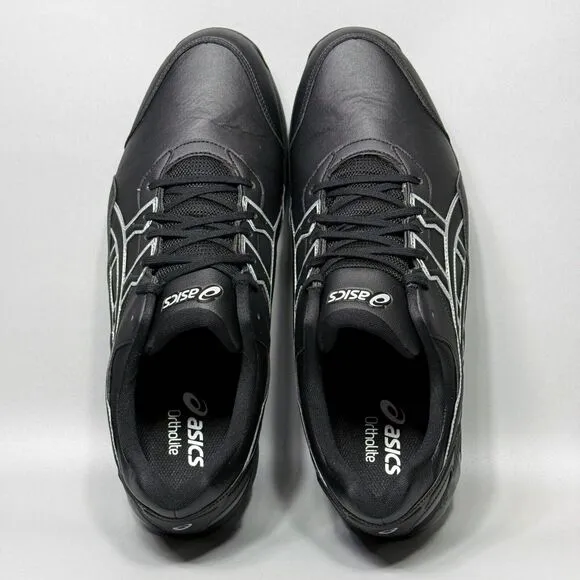 Asics Gel-Preshot Mens Size 13 Spikeless Golf Shoes Sneakers Black 1111A210