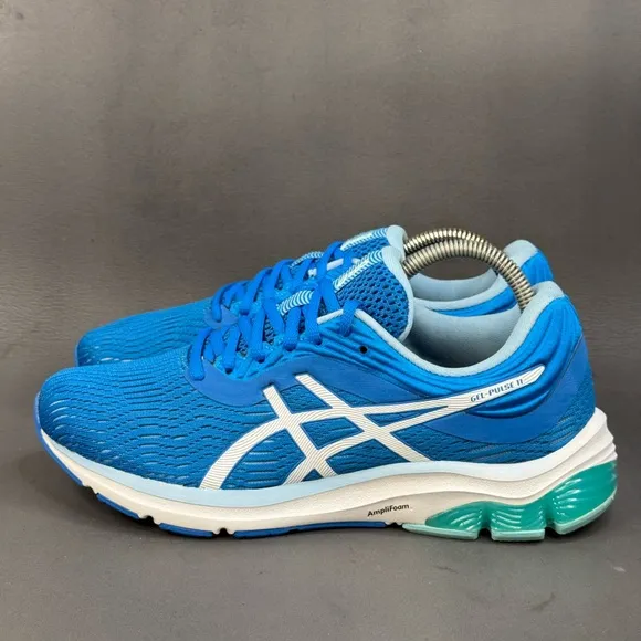 ASICS Gel Pulse 11 Womens Shoes Blue Athletic Running Sneakers size 8.5