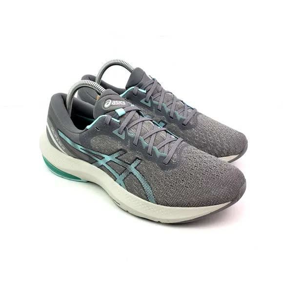 Asics Gel Pulse 13 Womens Size 10 Grey Blue Running Sneaker Shoes 1012B035