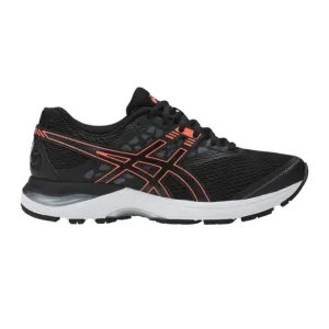 ASICS GEL-PULSE 9 - RUNNING SHOES - Women's BLACK/FLASH CORAL/CARBON