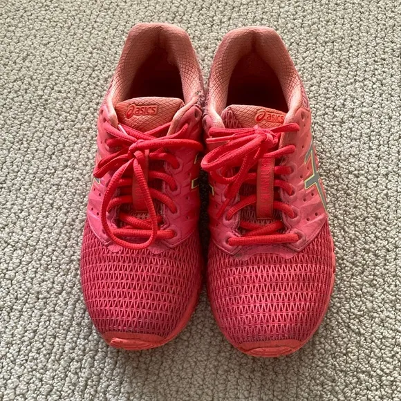ASICS Gel-Quantum 180 2 T6G7N-2093 Women’s Bright Coral Sneakers Shoes 8.5 EUC