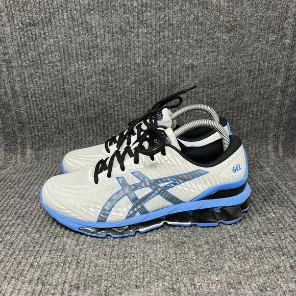 Asics Gel Quantum 360 7 Glacier Grey Blue Coast Athletic Running Shoes Mens 7.5