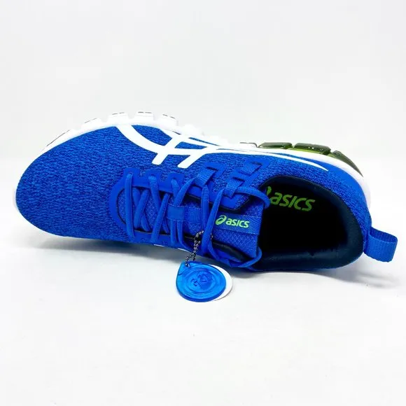 Asics Gel-Quantum 90 Blue White Knit Mens Size 8 Running Shoes 1021A123 400