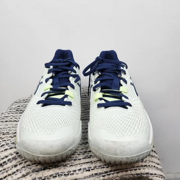 Asics Gel-Resolution 9 Tennis Shoes Womens 9.5 Green