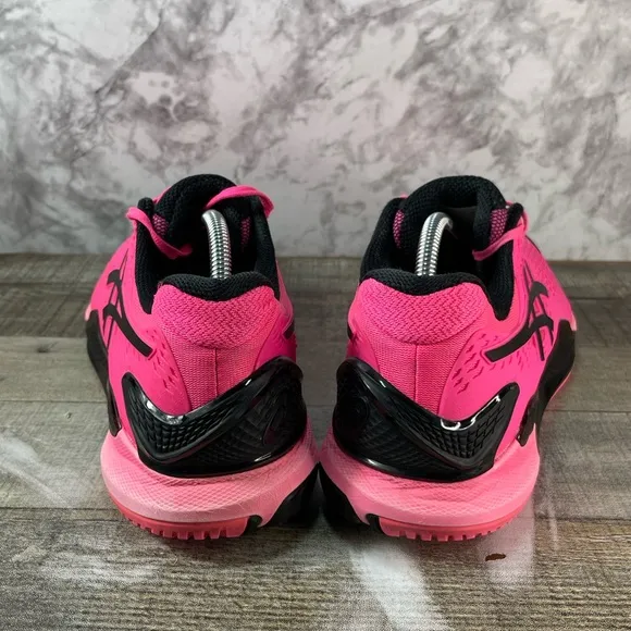 Asics Gel Revolution 9 Clay Court Hot Pink French Open Mens Tennis Shoes