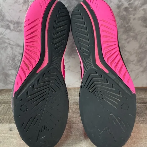Asics Gel Revolution 9 Clay Court Hot Pink French Open Mens Tennis Shoes