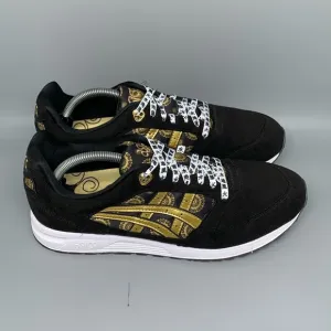 Asics Gel Saga Black/Gold Fusion Shoes 1191A282 Men’s Sz 10.5