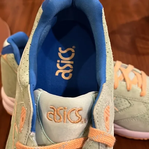 ASICS Gel Saga Easter Pack H6A0L 7474 shoes sneakers Smoke Green Mens Size 10.5