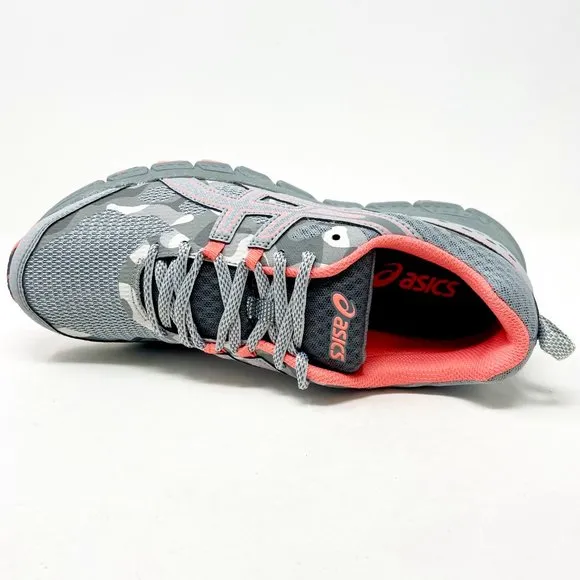 Asics Gel-Scream 4 Stone Gray Pink Womens Running Shoes 1012A039 021