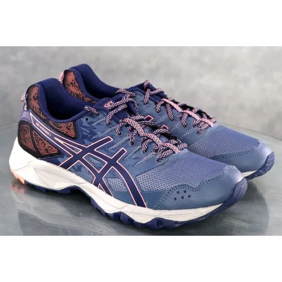 Asics Gel Sonoma 3 Women's Trail Running Shoes Size 9 Blue Coral T774N