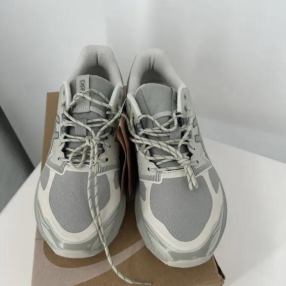 ASICS GEL-TERRAIN Seal Grey Unisex Sports Style Shoes Womens 8 Mens 6.5 NEW