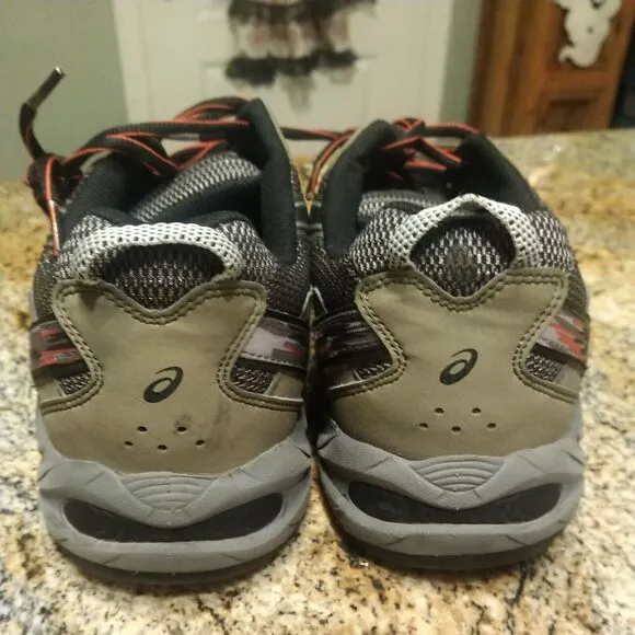 Asics Gel-Venture 5 Men’s Size 14 Grey Olive Running Trail Shoes T5N3N