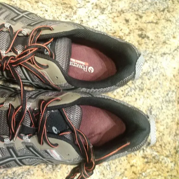 Asics Gel-Venture 5 Men’s Size 14 Grey Olive Running Trail Shoes T5N3N