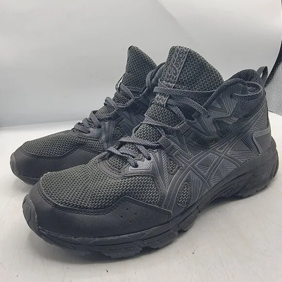 Asics Gel Venture 8 Mens 7.5 Black Mid Top Running Shoes Sneakers 1011A993