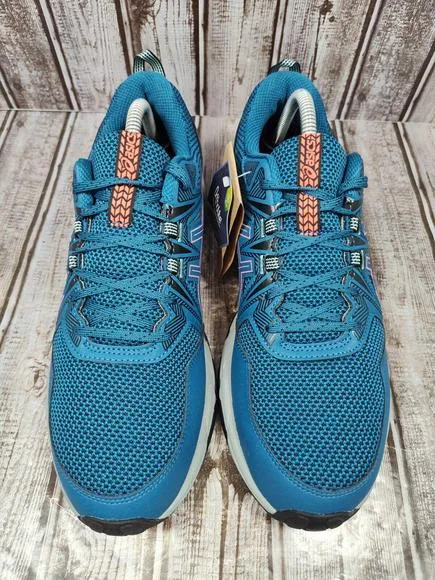 ASICS GEL-VENTURE 8 Women's Size 11 Deep Sea Teal/Blazing Coral Shoes 1012A708