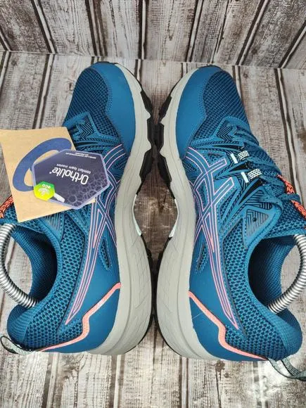ASICS GEL-VENTURE 8 Women's Size 11 Deep Sea Teal/Blazing Coral Shoes 1012A708