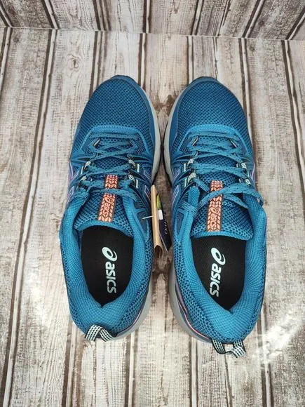 ASICS GEL-VENTURE 8 Women's Size 11 Deep Sea Teal/Blazing Coral Shoes 1012A708