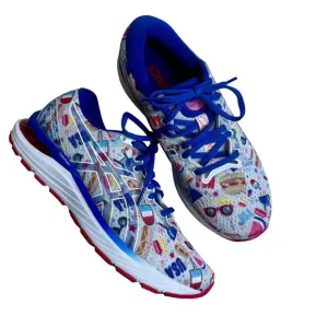 ASICS Men's 7.5 Gel Cumulus 23 Polar Shade White Sneaker Running Shoes Summer