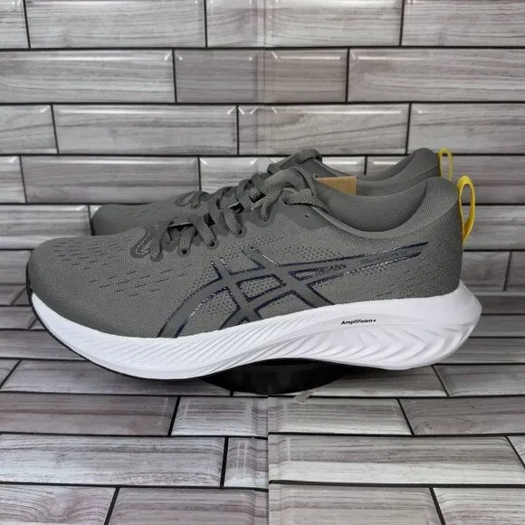 ASICS Men's Clay Grey/Blue Expanse GEL-Excite 10 Running Sneakers Size 7.5-NEW