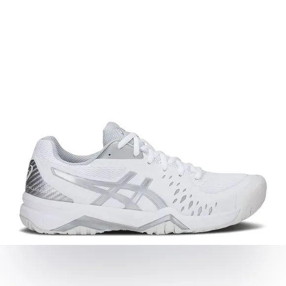 ASICS Mens Gel-Challenger 12 Tennis Shoes in White/Silver Size 7.5 NEW