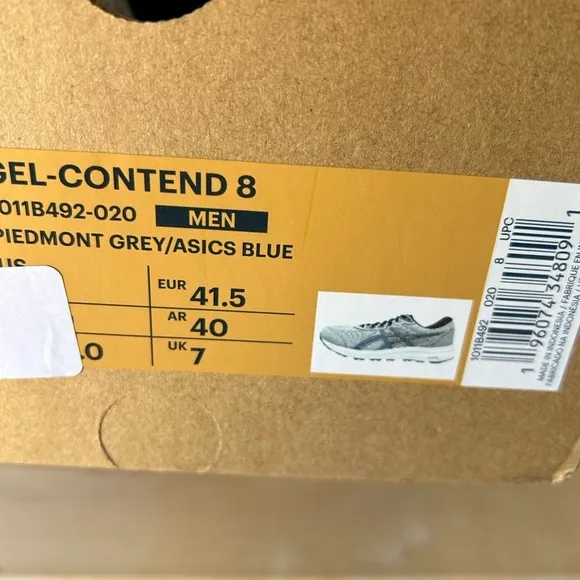 ASICS Men's Gel-Contend 8‎ Running Shoes new