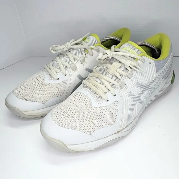 ASICS Men's Gel-Course Glide Glacier Grey/Lime Golf Shoes Mens 10.5