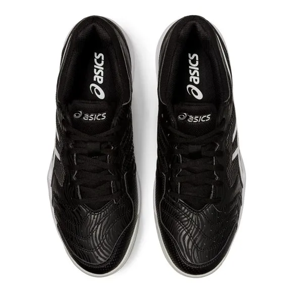 ASICS MEN'S GEL-DEDICATE 6 TENNIS SHOES, 8.5, BLACK/WHITE