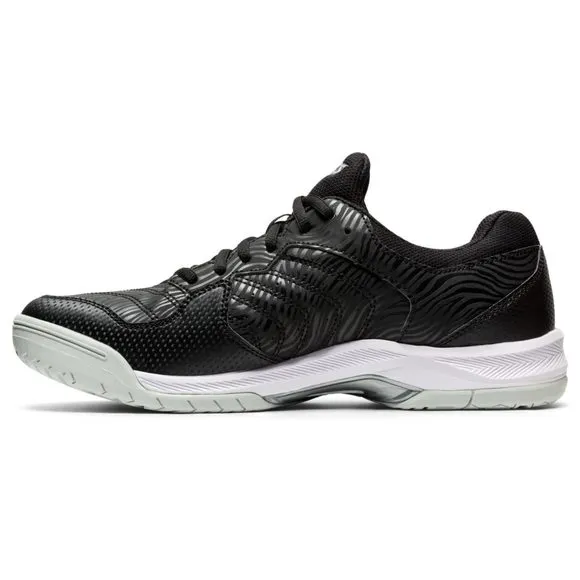 ASICS MEN'S GEL-DEDICATE 6 TENNIS SHOES, 8.5, BLACK/WHITE