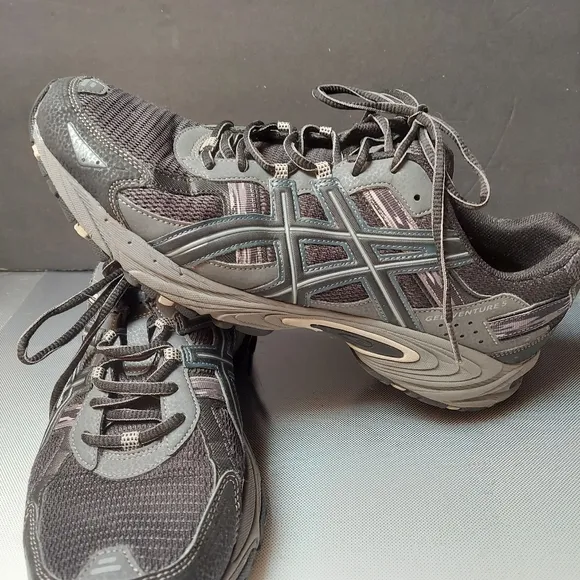Asics men's gel gray running shoes 12.5m